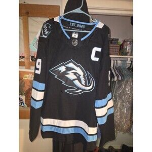 NEW Utah Mammoth Clayton Keller #9 Black Captain Jersey | Size 56*Beautiful! NWT
